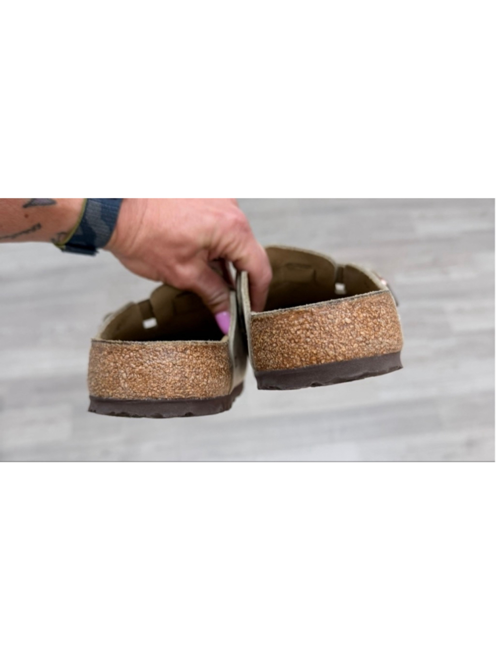 Birkenstock Unisex Boston Soft Footbed Oiled Leather Sz 40 in Tobacco Brown! - Picture 5 of 9